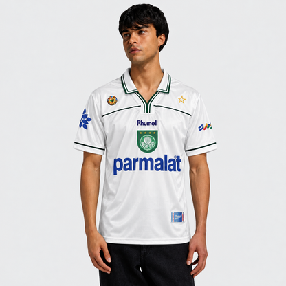 Camisa Palmeiras I 1999 Retrô - Branca