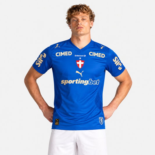 Camisa Palmeiras III 26/27 - Torcedor Masculina - Azul + Patrocínios