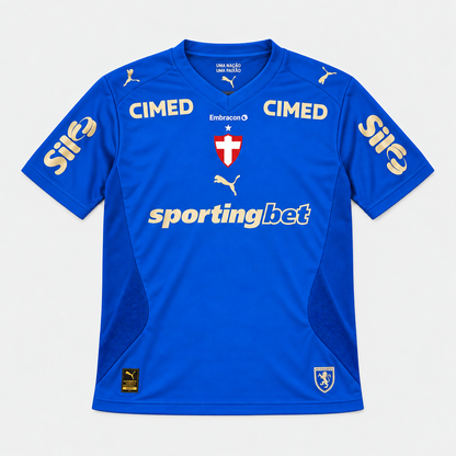 Camisa Palmeiras III 26/27 - Torcedor Masculina - Azul + Patrocínios