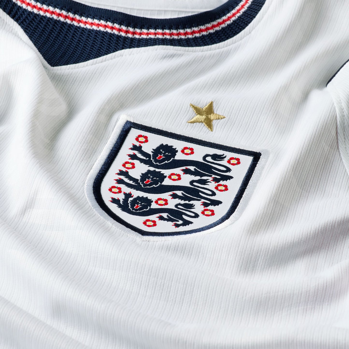 Camisa Inglaterra I 26/27 - Torcedor Masculina - Branca