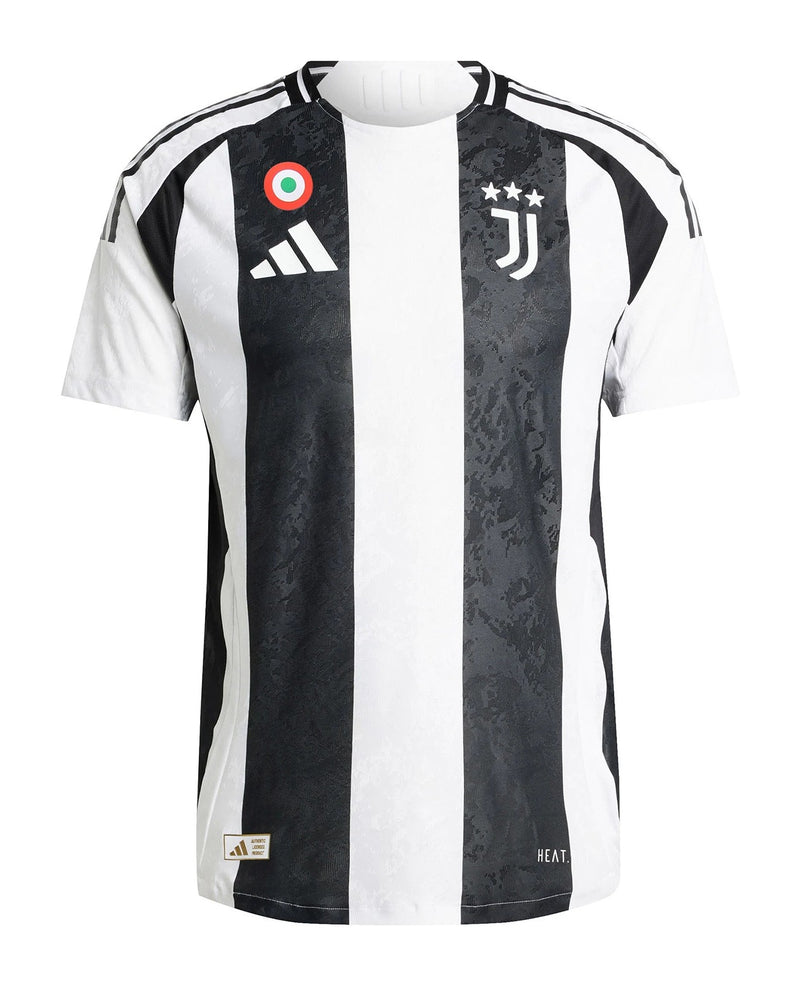 Camisa Juventus I 24/25 - Torcedor Adidas Masculina - Preto e Branco