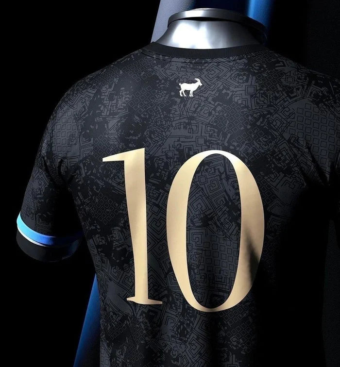 Camisa Lionel Messi 10 24/25 - La Pulga - Preta Comma Football