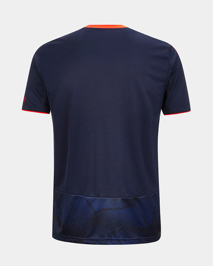 Camisa Nottingham Forest III 25/26 Adidas Torcedor Masculina - Azul e Laranja
