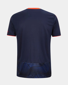 Camisa Nottingham Forest III 25/26 Adidas Torcedor Masculina - Azul e Laranja