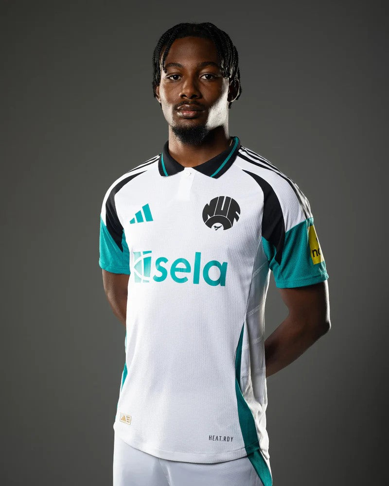 Camisa Newcastle III 24/25 - Torcedor - Adidas Branca e Azul