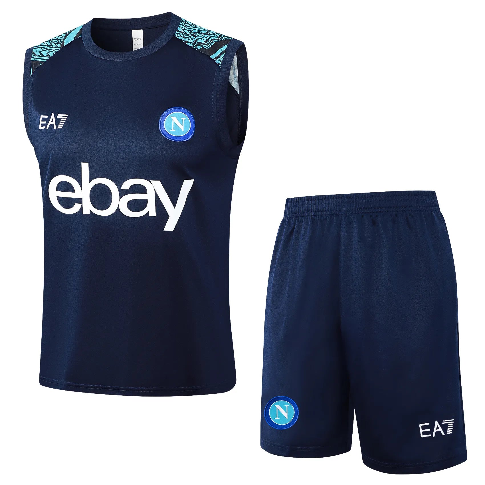 Conjunto Napoli Treino Regata 24/25 - Azul Escuro
