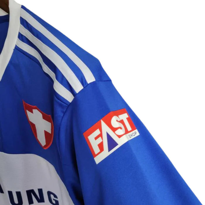 Camisa Palmeiras Savoia 2009 Retrô - Azul