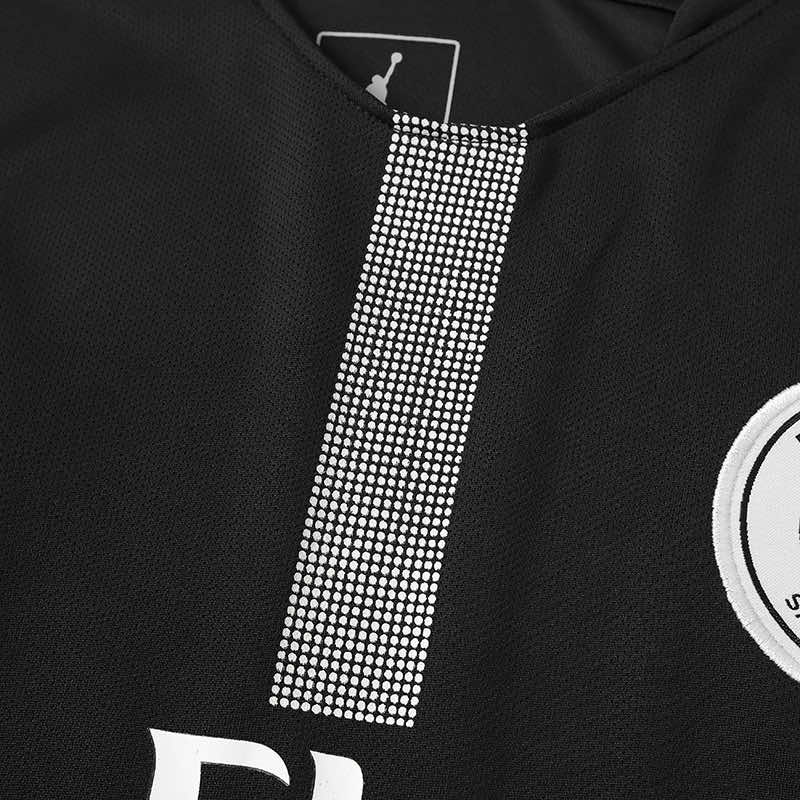 Camisa PSG I 2018/20219 - Torcedor Jordan - Preta - Retrô