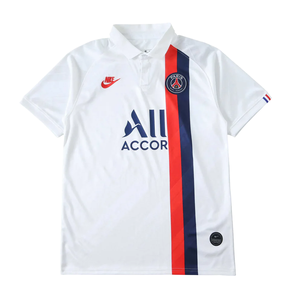 Camisa PSG III 2019/2020 - Torcedor Jordan - Branca - Retrô