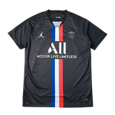 Camisa PSG IV 2019/2020 - Torcedor Jordan - Preta - Retrô