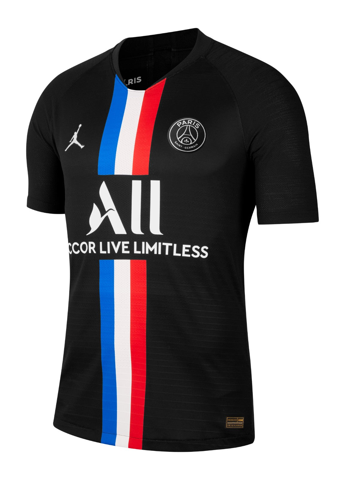 Camisa PSG IV 2019/2020 - Torcedor Jordan - Preta - Retrô