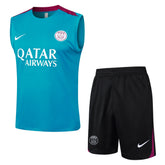 Conjunto PSG Treino Regata 24/25 - Azul