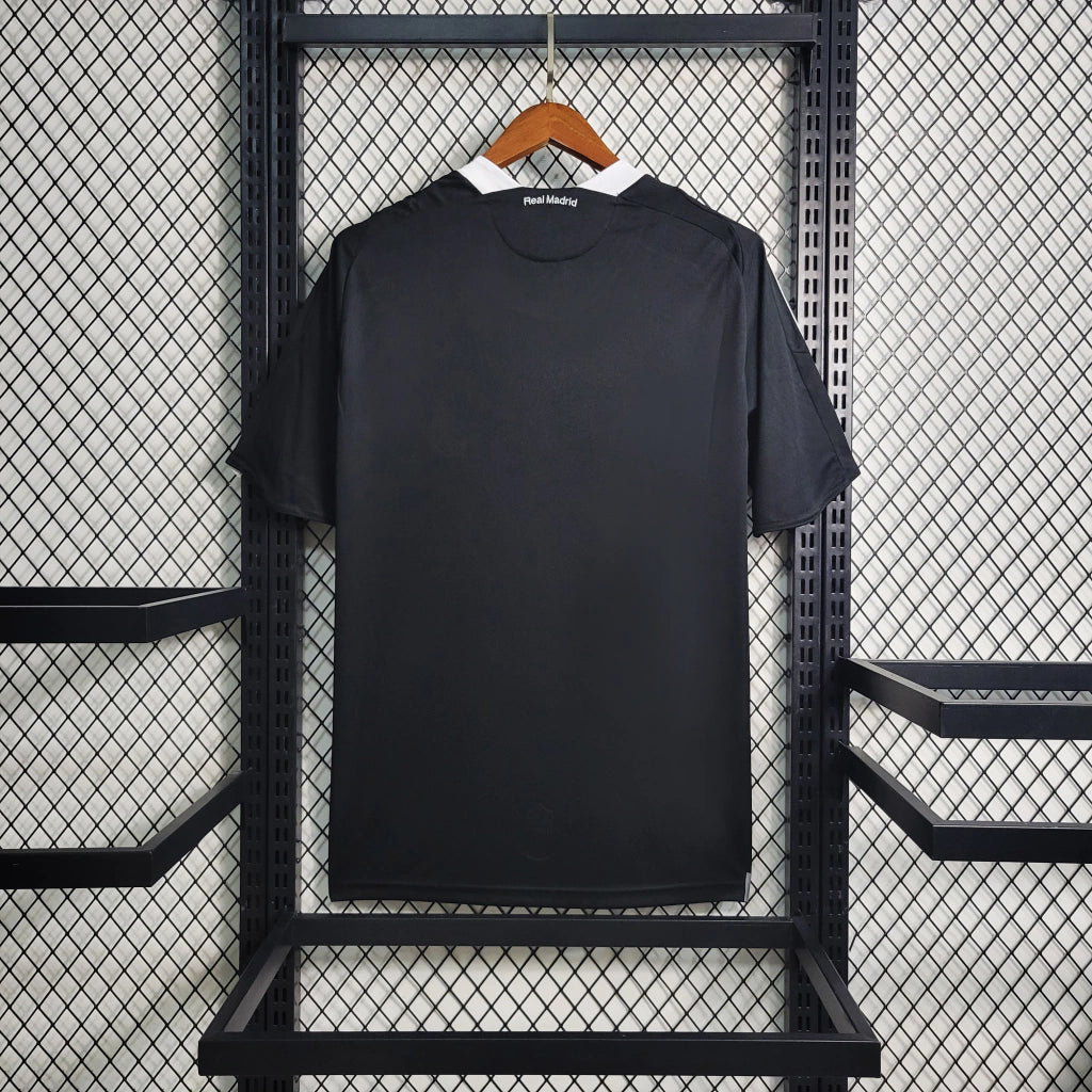Camisa Real Madrid I 2008/2009 - Adidas - Preto- Retrô