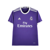 Camisa Real Madrid II 2016/2017 - Adidas - Roxa - Retrô