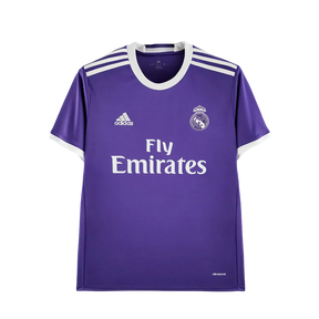 Camisa Real Madrid II 2016/2017 - Adidas - Roxa - Retrô