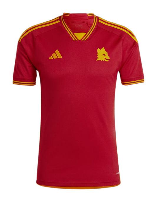 Camisa Roma I 23/24 Torcedor Adidas Masculina - Vermelha