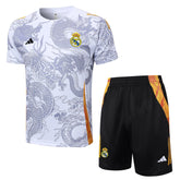 Conjunto Real Madrid Treino 24/25 - Branco Dragão