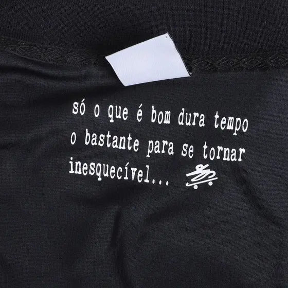 Camisa Santos Charlie Brown Jr. Marginal Alado - Preta