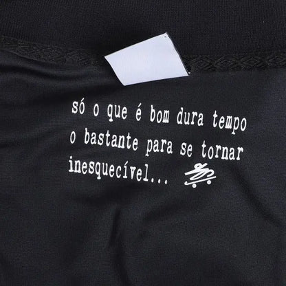 Camisa Santos Charlie Brown Jr. Marginal Alado - Preta