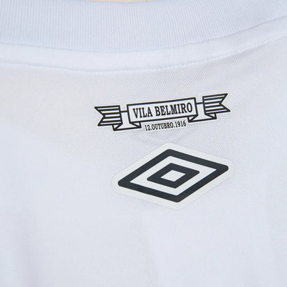 Camisa Santos Feminina I 24/25 - Branca