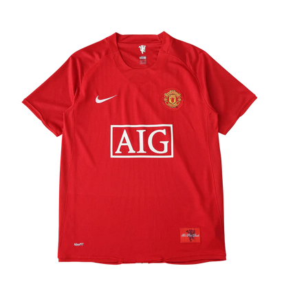 Camisa Manchester United I 2007/2008 - Vermelha