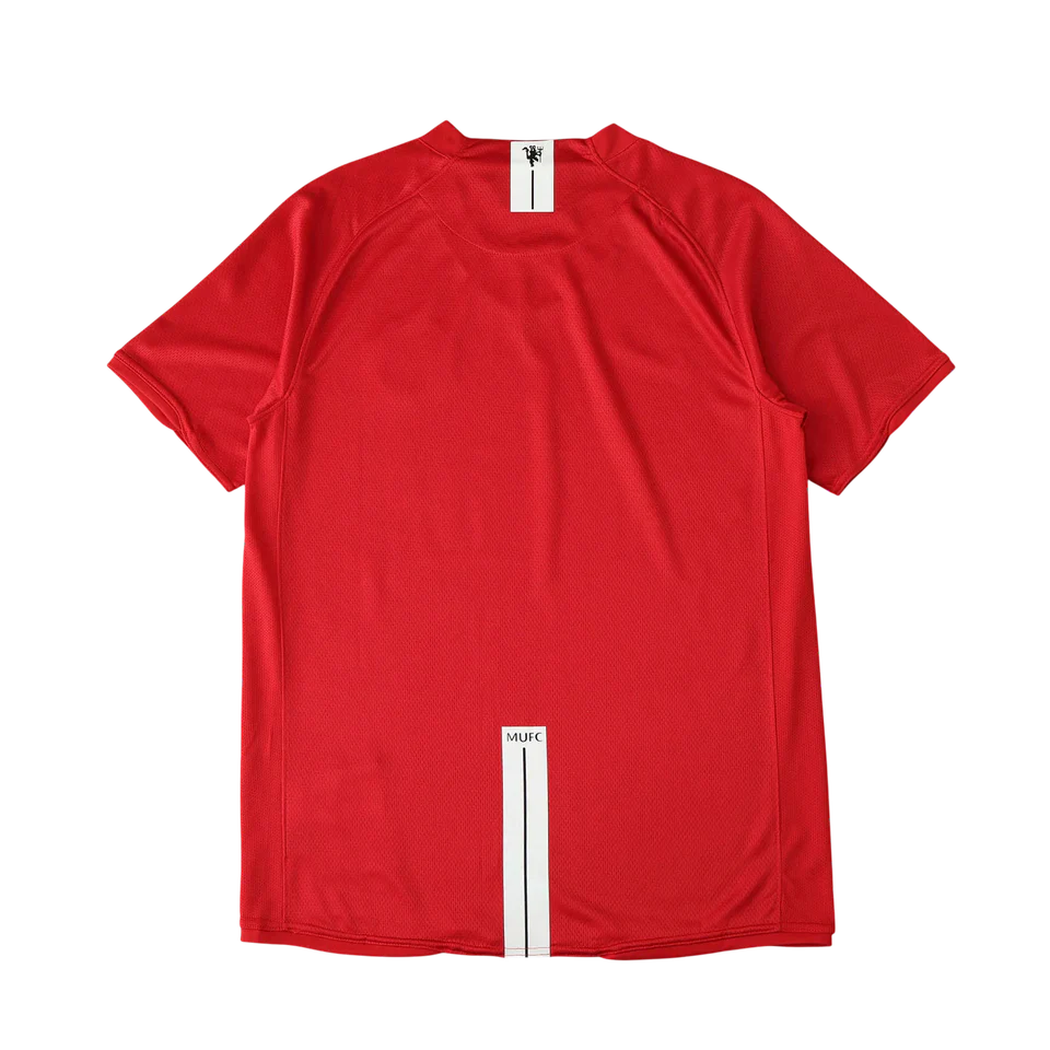 Camisa Manchester United I 2007/2008 - Vermelha