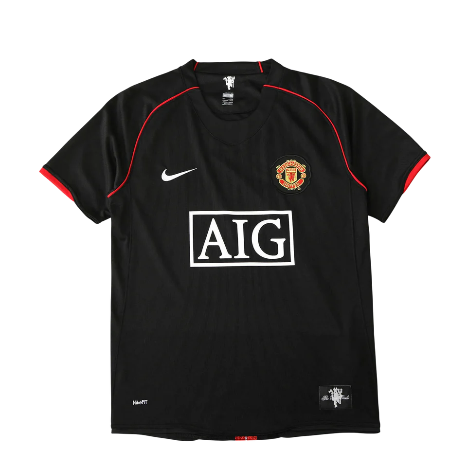 Camisa Manchester United II 2007/2008 - Torcedor Nike Masculina - Preta