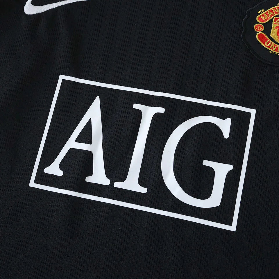 Camisa Manchester United II 2007/2008 - Torcedor Nike Masculina - Preta