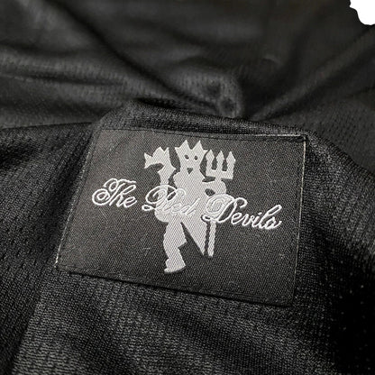 Camisa Manchester United II 2007/2008 Manga Longa - Retrô - Preta