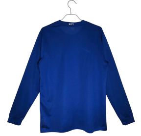 Camisa Manchester United III 2008/2009 Manga Longa - Retrô - Azul
