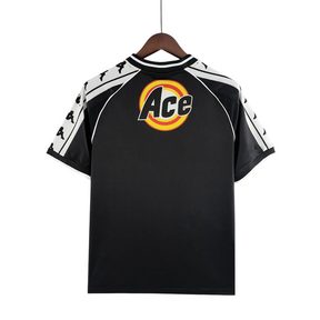 Camisa Vasco I 2000 Retrô - Preta e Branca