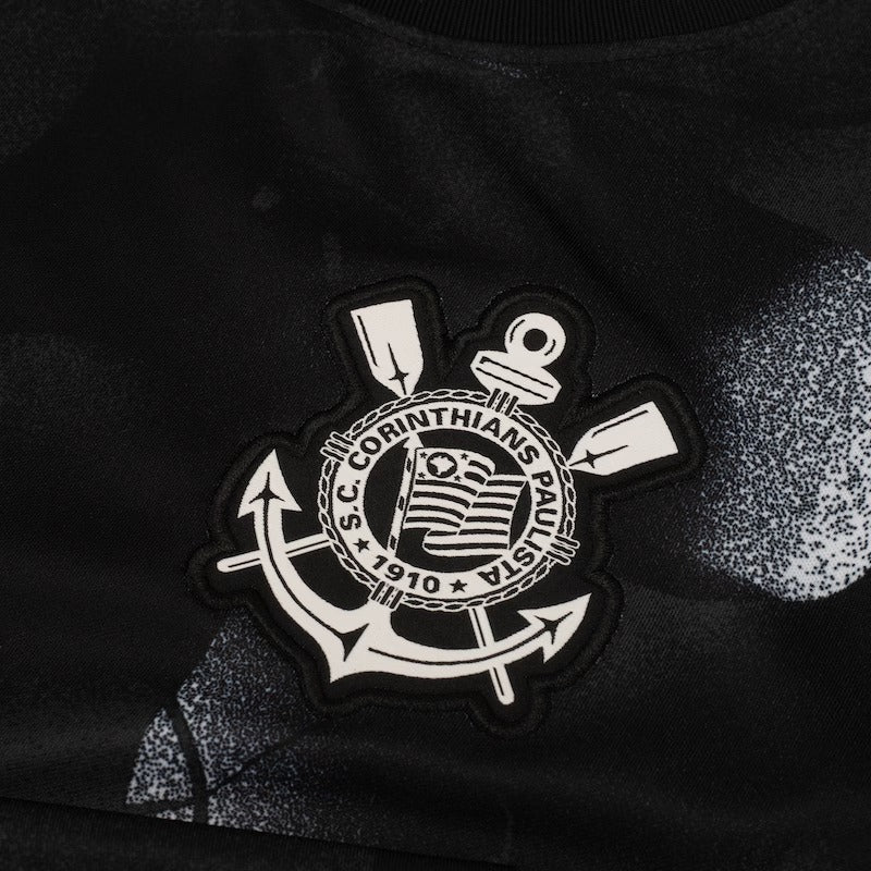 Camisa Corinthians Pré Jogo 25/26 - Preta