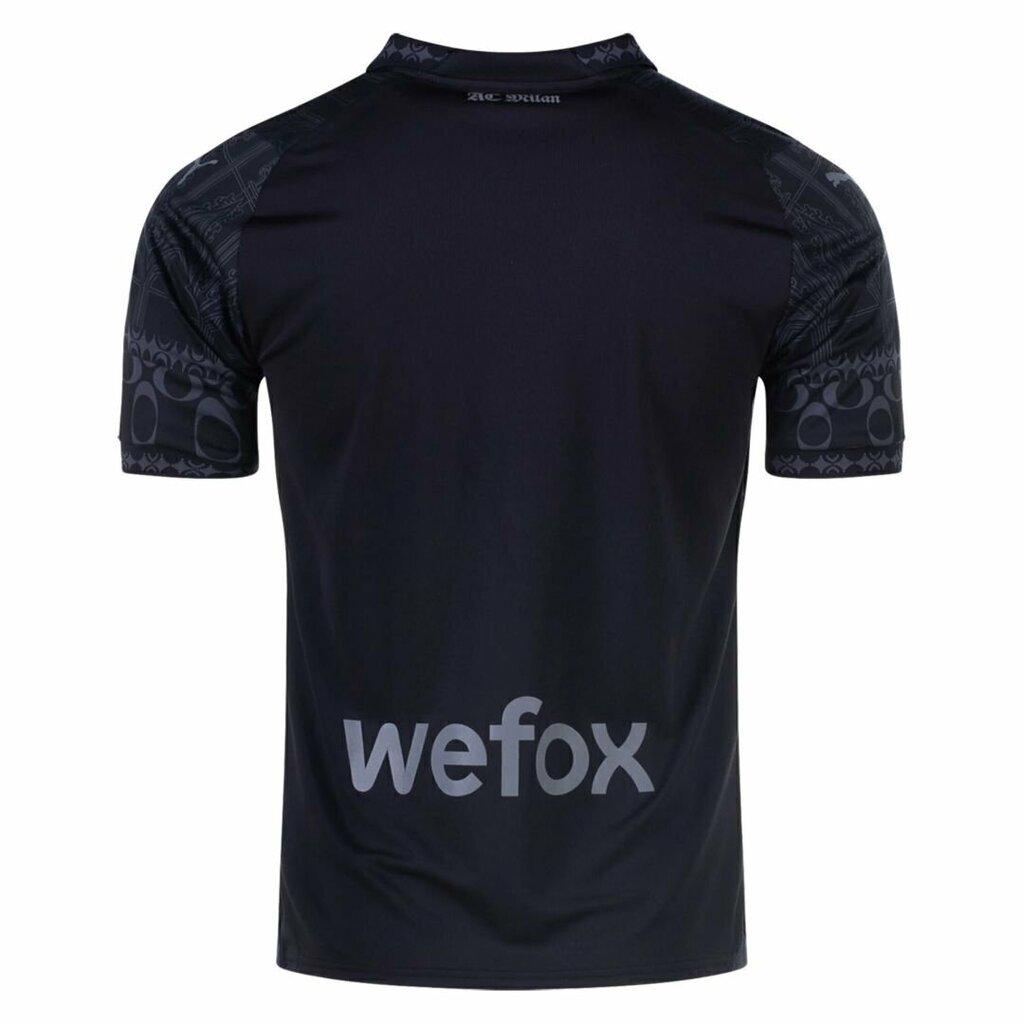 Camisa AC Milan Pleasures 23/24 - Torcedor Puma - All Black