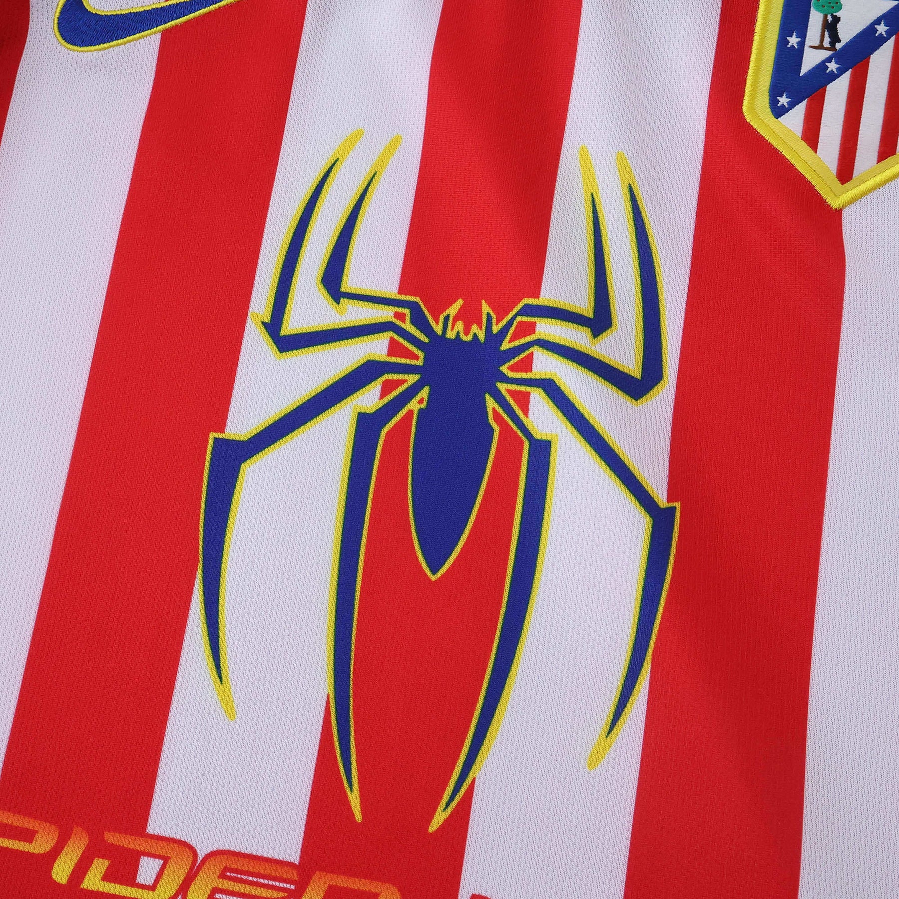 Conjunto Infantil Retrô Atlético De Madrid I 2004/2005 - Spider Man