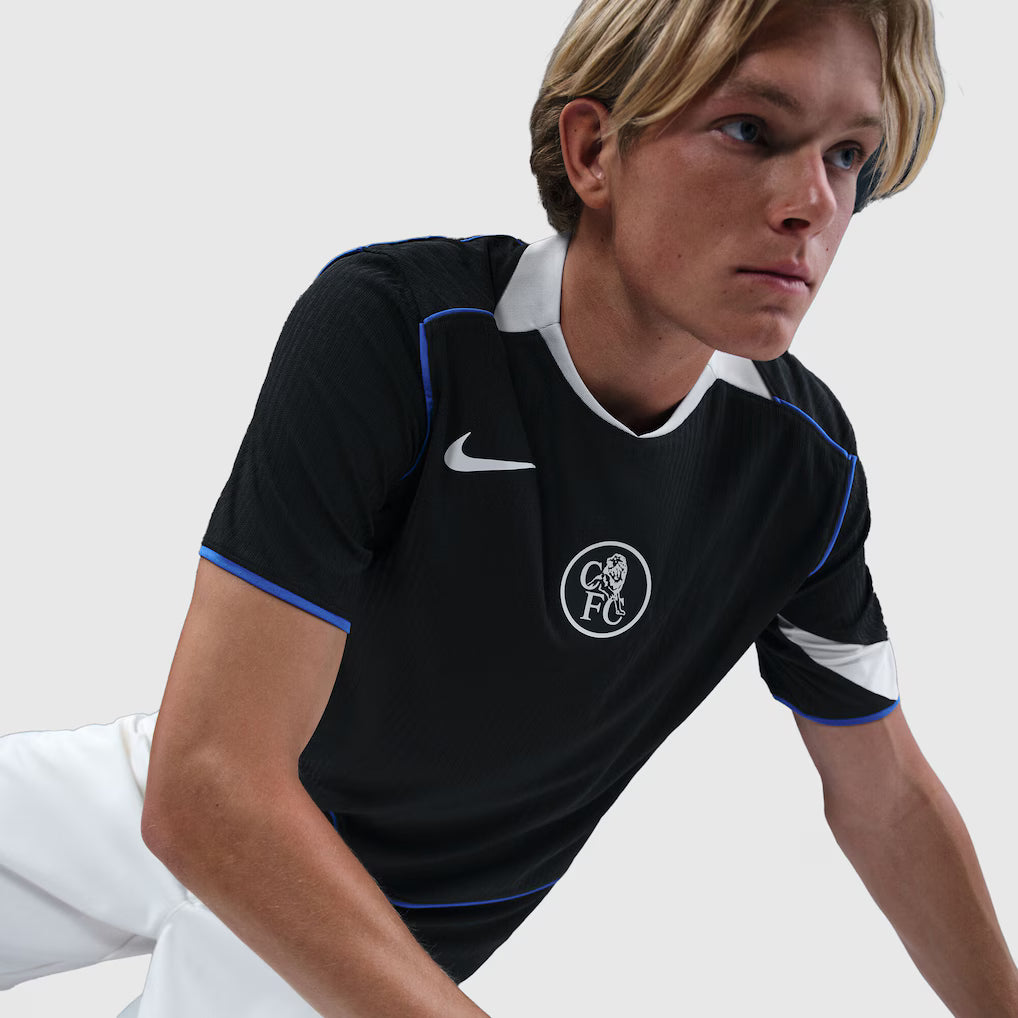 Camisa Chelsea III 25/26 Nike Jogador Masculina - Preta [PRÉ-VENDA]