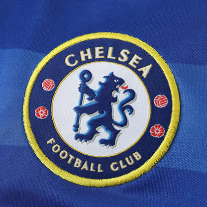 Camisa Chelsea I Manga Longa 2011/2012 Adidas - Azul - Retrô