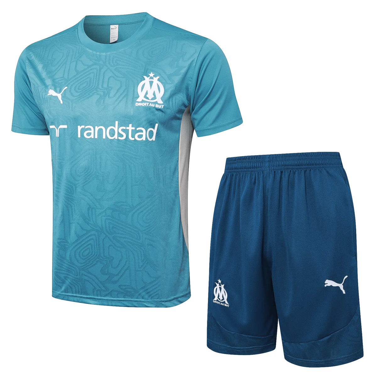 Conjunto Olympique de Marseille Treino 24/25 - Azul