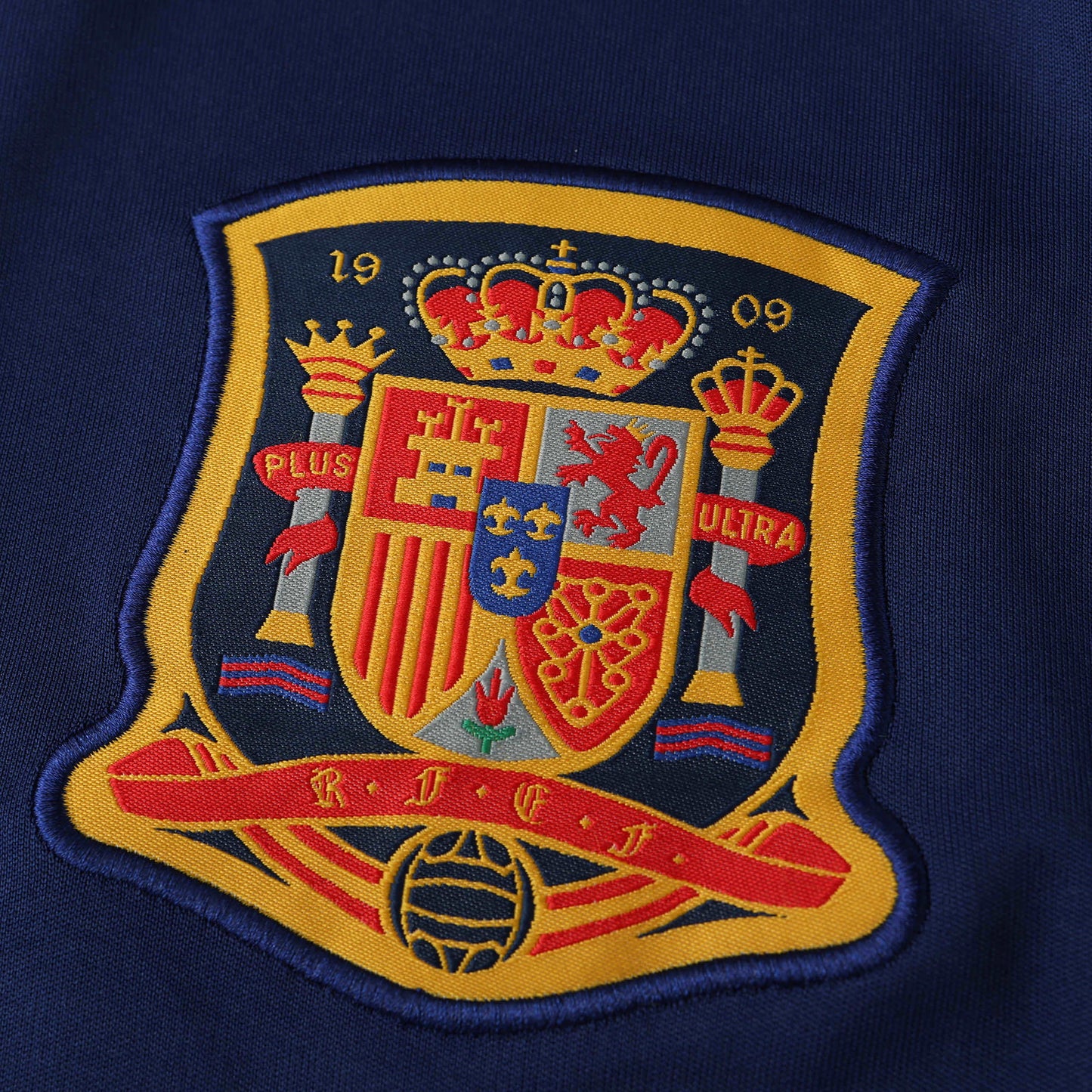 Camisa Espanha II 2010 - Azul - Retrô