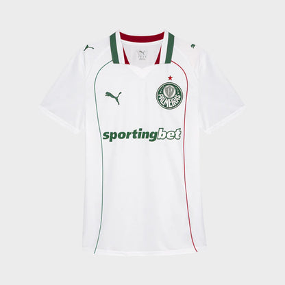 Camisa Palmeiras Feminina II 26/27 - Torcedor Puma - Branca