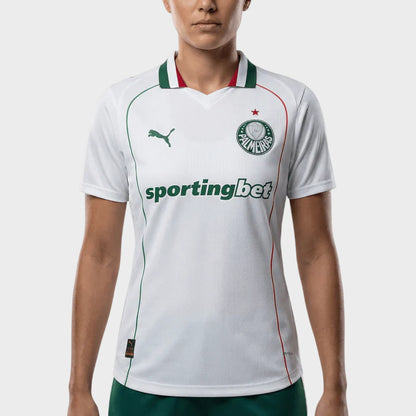 Camisa Palmeiras Feminina II 26/27 - Torcedor Puma - Branca