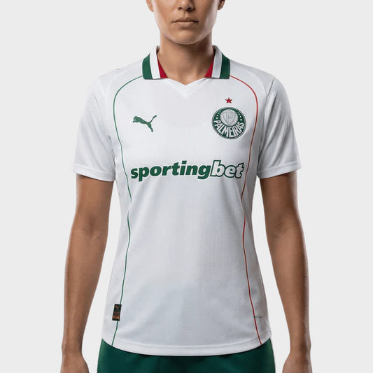 Camisa Palmeiras Feminina II 26/27 - Torcedor Puma - Branca