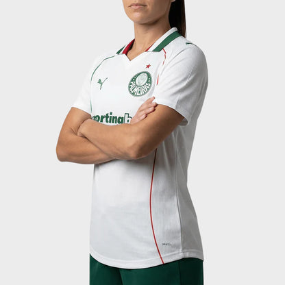 Camisa Palmeiras Feminina II 26/27 - Torcedor Puma - Branca