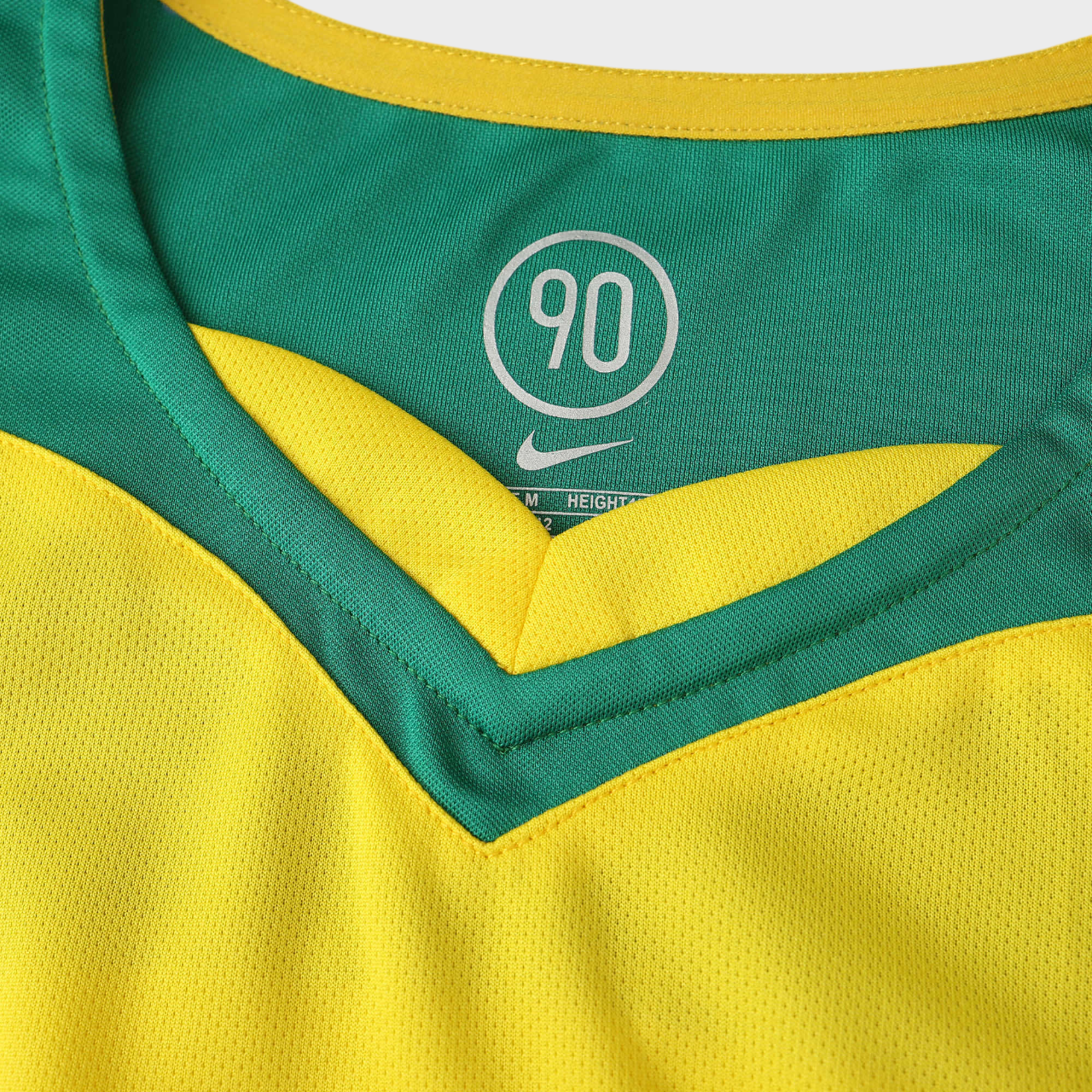 Camisa Seleção Brasileira I 2004 Reedição Total 90 - RONALDINHO 10