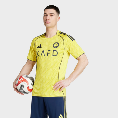 Camisa Al-Nassr I 25/26 Torcedor Masculina - Amarela