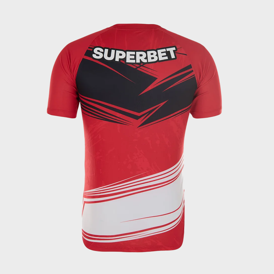 Camisa São Paulo 25/26 - Goleiro - Masculina - Vermelho e Preto