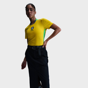 Camisa Seleção Brasileira Feminina I 25/26 - Torcedor Nike - Amarela