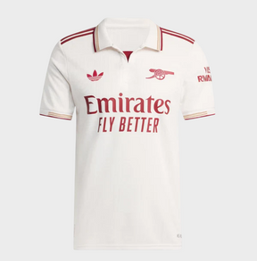Camisa Arsenal III 25/26 Torcedor Adidas masculina - Off White
