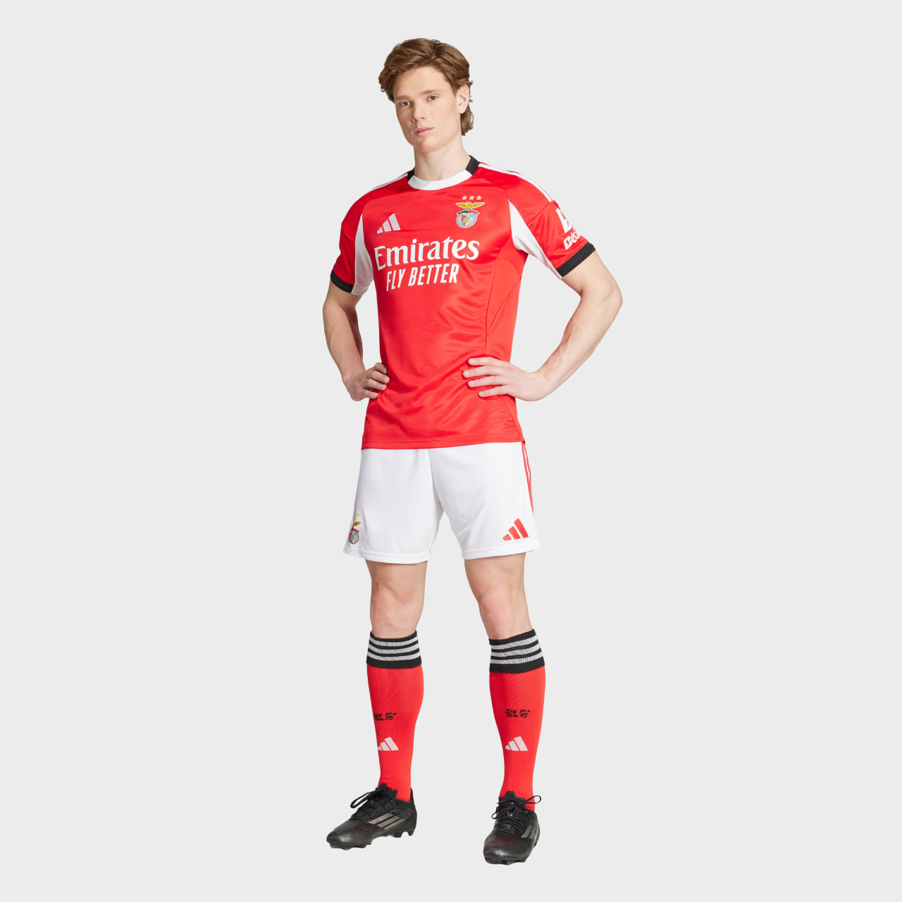 Camisa Benfica I 25/26 Torcedor Adidas - Vermelho