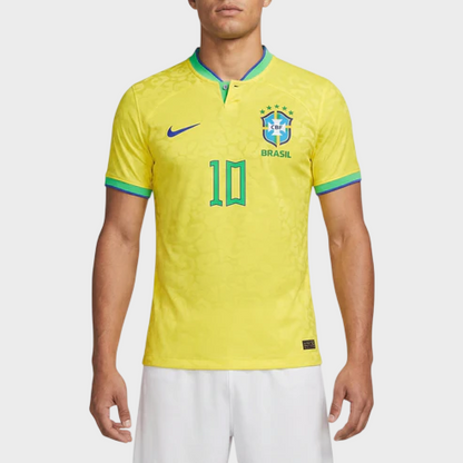 Camisa Seleção Brasileira I 2022 - Torcedor Nike Masculina - Amarela