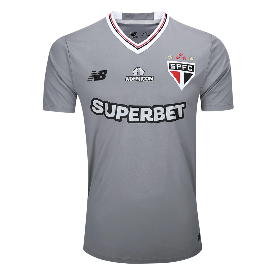 Camisa São Paulo Grey Day 25/26 - Cinza